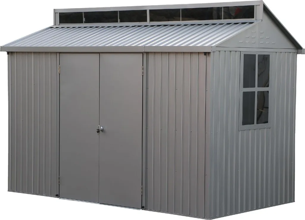 Duramax Metallgerätehaus Skylight Shed 10 X 6 323,3 X 182,4 X 230,9 Cm 3 Duramax Metallgerätehaus Skylight Shed 10 X 6 323,3 X 182,4 X 230,9 Cm