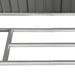 Juskys Metall Gerätehaus XL Mit Satteldach, Schiebetür & Fundament - 9m³ - 277×191×192 Cm - Anthrazit - Geräteschuppen Gartenhaus Garten Schuppen -Günstiges Laube Lust Geschäft e71afcfc461eeeb54adde42fa20ea3ce