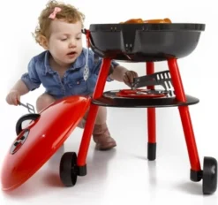 Paradiso Toys Spielzeuggrill 50 Cm Rot/schwarz 30-teilig, Farbe:Rot,Schwarz -Günstiges Laube Lust Geschäft e762a5938fc4feb95489ca89e7d521f9