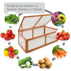 Frühbeet Holz Sorgt Für Frische Kräuter Jungpflanzen Für Den Eigenen Kräutergarten Und Blumengarten Ziehen -Günstiges Laube Lust Geschäft e77201c8003c8dcfb4835cada24a76c1