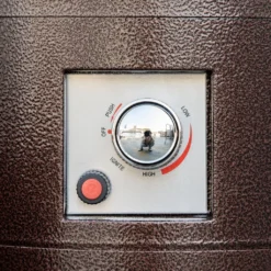 Outsunny Heizstrahler Gas Für Terrasse Runde Gas Feuerstelle Mit Lavagestein Terrassenheizer Mit Glasschutz 10,5 KW Metall Glas Bronze Ø40 X 86H Cm -Günstiges Laube Lust Geschäft e81ec519e7b6c46f723d2851f808d618