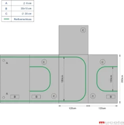 Mucola Gewächshaus Pflanzenzelt Growbox 120x120x200 Cm Schwarz Grün Indoor Pflanzenzelt Zuchtzelt Growroom Zuchtschrank Darkroom Grow Tent Frühbeet Zimmergewächshaus Growschrank 18 Mucola Gewächshaus Pflanzenzelt Growbox 120x120x200 Cm Schwarz Grün Indoor Pflanzenzelt Zuchtzelt Growroom Zuchtschrank Darkroom Grow Tent Frühbeet Zimmergewächshaus Growschrank -Günstiges Laube Lust Geschäft e835e3e7dc6f79448a9e5f6e28da44de