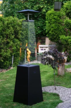 Gasheizstrahler Umbrella BS Stahl Schwarz 12kW Set -Günstiges Laube Lust Geschäft e9c3c164350fe72534d690cb2caa0a01