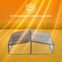 TroniTechnik Frühbeet Mini Gewächshaus Calla Mit Dachfenster, UV-Schutz -Günstiges Laube Lust Geschäft ea1425c4dc1b2e5a22e79b8253a6213d