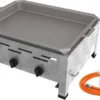 Gastro Edelstahl Gasbräter 3 Flammig 13,5 KW Mit Stahlpfanne F. Propangas + Gasschlauch Gewerberegler + SBS (Gastro Kocher, Gasgrill Gastrokocher, Gasherd, Bräter, Grill) -Günstiges Laube Lust Geschäft ea29570d3ebd1df4550803bda4cb4003