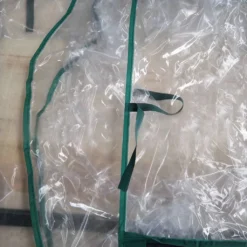 Tectake Foliengewächshaus,Balkon-Gewächshausabdeckung - Transparent 69*49*92CM -Günstiges Laube Lust Geschäft ea40e6466d5676a130cf7611d57166a9 1