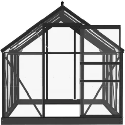 Chunhe Glas Gewächshaus Anthrazit 155x200,5x191 Cm Aluminium 10 Chunhe Glas Gewächshaus Anthrazit 155x200,5x191 Cm Aluminium -Günstiges Laube Lust Geschäft ea6858d7f3521595364f8cfee7a3e3a3