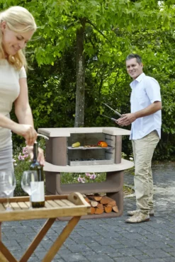 Buschbeck Grillbar Montana Weiß-braun 90016.000 -Günstiges Laube Lust Geschäft eacb3014e50d72ed7e954c90b0c3992e