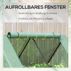 Outsunny Foliengewächshaus Frühbeet Mit Tür Zum Aufrollen Gewächshaus Treibhaus Tomatenhaus 127 X 95 X 92 Cm Grün 19 Outsunny Foliengewächshaus Frühbeet Mit Tür Zum Aufrollen Gewächshaus Treibhaus Tomatenhaus 127 X 95 X 92 Cm Grün -Günstiges Laube Lust Geschäft eb97693c1740eb8c8871324e23d0b67b