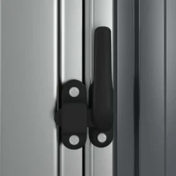 VidaXL Geräteschuppen Grau 118,5x97x209,5 Cm Verzinkter Stahl -Günstiges Laube Lust Geschäft ebfe5b439274bd0f1ada9bbc64aa7381