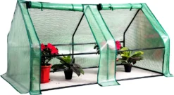 NYVI Tunnelgewächshaus NYVIGreen 160x80x80 Cm - Foliengewächshaus Für Pflanzen, Gemüse - Überwinterungszelt Wetterfest, Atmungsaktiv, Lichtdurchlässig - Treibhaus Für Garten, Terrasse, Balkon -Günstiges Laube Lust Geschäft ecfc236b9c2028c6566d323016a6a4f9