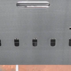 Outsunny Tischgrill Gasgrill BBQ Abnehmbar Holzkohle Camping Grill Mit Grillnetz Schlauch Klein Outdoor Tischgasgrill Picknick Edelstahl Silber 52 X 40 X 31 Cm -Günstiges Laube Lust Geschäft ee18c8e086e31e0101c689fb39312c9c