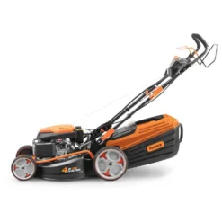 FUXTEC 4in1 Benzin Rasenmäher FX-RM5396PesPRO – 53cm Schnittbreite & 6PS / 4,4 KW – 196ccm Hubraum Mit 60l Grasfangkorb – E-Start Und Selbstantrieb -Günstiges Laube Lust Geschäft eea94faf58b968418ba26ae58efba575