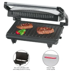 Clatronic Edelstahl Tischgrill Elektro-Grill Kontaktgrill MG 3519 -Günstiges Laube Lust Geschäft efaf15582ecfd0d2e2d4d46d1b0f6124