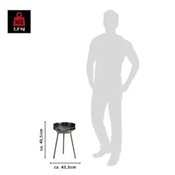 LANDMANN Holzkohle-Rundgrill -Günstiges Laube Lust Geschäft efbe022210ac52b0e500170db1e24478