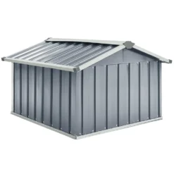 VIDAXL Möbel Rasenmäher Garage 92x97x63 Cm Verzinkter Stahl Grau 2023 -Günstiges Laube Lust Geschäft efed31e0e7f379f175a2db66f9b0d9f7