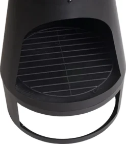 Gartenofen HWC-K90, Gartenkamin Terrassenkamin Terrassenofen, Schürhaken Feuerstelle 120x43cm Schwarz -Günstiges Laube Lust Geschäft f12a5d2d004101a56740d3c7576fec29