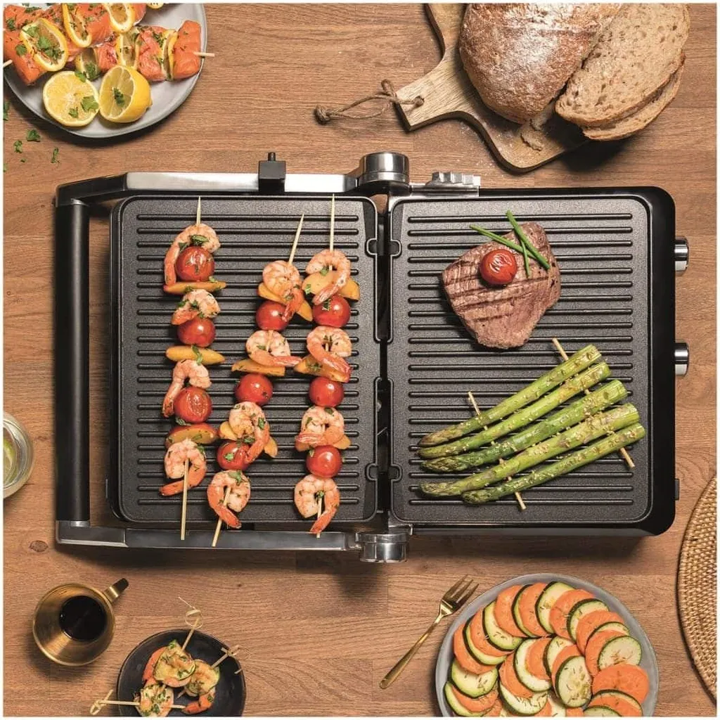 Princess Kontaktgrill Digital Master Pro 2000W Schwarz 11 Princess Kontaktgrill Digital Master Pro 2000W Schwarz – Bild 9