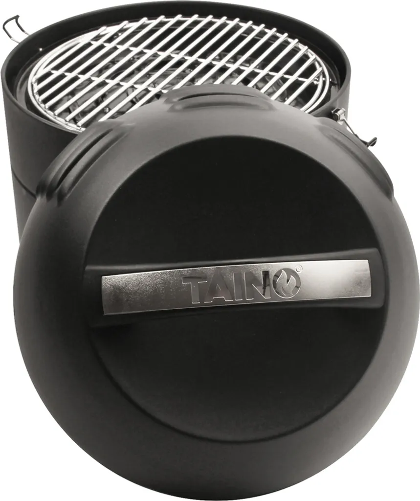 TAINO Grill-to-Go Gasgrill BBQ Portabel Grill Camping Tragbar Kugelgrill Gas Tischgrill Schwarz 7 TAINO Grill-to-Go Gasgrill BBQ Portabel Grill Camping Tragbar Kugelgrill Gas Tischgrill Schwarz – Bild 5