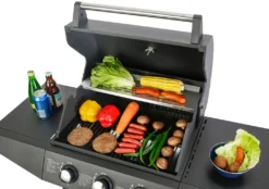 Gasgrill "San Angelo" 3-Brenner -Günstiges Laube Lust Geschäft f203a406898fffdb769523598feb149a