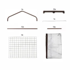 Sekey Premium Foliengewächshaus Mit 4 Etagen - 69 X 49 X 158 Cm - Treibhaus Mit 4 Regalen - Platzsparend - Hochwertiges Anzuchthaus - Weiß 14 Sekey Premium Foliengewächshaus Mit 4 Etagen - 69 X 49 X 158 Cm - Treibhaus Mit 4 Regalen - Platzsparend - Hochwertiges Anzuchthaus - Weiß -Günstiges Laube Lust Geschäft f2115614fd73d0d767c2a3b6c29589b6