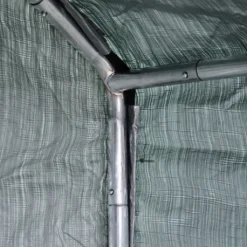 Outsunny Foliengerätehaus, Gerätehaus Im Garten, Foliengarage, Galvanisierter Stahl, PE, Grau 2 X 2 X 2 M -Günstiges Laube Lust Geschäft f22fb055c478b77e328f2c4c2d8c0d0e