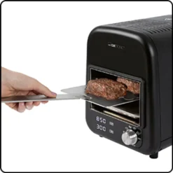 Clatronic EBG 3760 Elektro Beef-Grill, Keramischer Infrarot- Hochleistungsbrenner Mit 1600 Watt, Perfekte Steakergebnisse In Unter 45 Sekunden, 5 Elektrische Grillprogramme, LED-Display, In- Und Outdoor Schwarz -Günstiges Laube Lust Geschäft f2530017fc17933e2d82b2c2f439cb2c