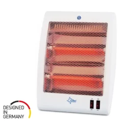 SUNTEC Quarz-Heizstrahler Heat Ray 800 Desktop [Für Räume Bis 45 M³ (19 M²) Geeignet, 2 Heizstufen, 800 Watt] -Günstiges Laube Lust Geschäft f2c7983cba90714f74e0fa71bcf4e059
