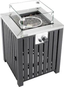Tepro-Gasfeuerstelle "Topeka"-eckig Mit Glasumrandung Anthrazit-3190 -Günstiges Laube Lust Geschäft f2cfb521936d4812cdd1e1e8eaefe0a8