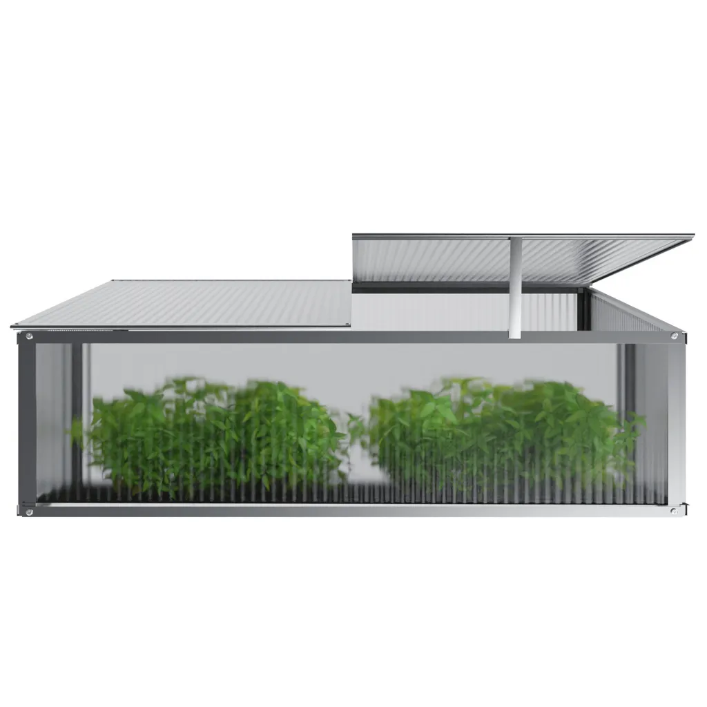 TroniTechnik Frühbeet Mini Gewächshaus Allium Mit Dachfenster, UV-Schutz 4 TroniTechnik Frühbeet Mini Gewächshaus Allium Mit Dachfenster, UV-Schutz – Bild 2