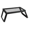 Mucola Lagerfeuergrill Klappbarer Campinggrill Gusseisen BBQ Tragbar Schwarz Leicht Grillrost Backpacking Rost Verstellbar Feuerstand Outdoor Kochen Picknick -Günstiges Laube Lust Geschäft f36b19aa38d81e58e79d4817667e7451