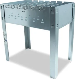 ACTIVA Mangal Schaschlik Grill Edelstahl 50x30 Cm Inkl. Grillrost Und 6 Spießen -Günstiges Laube Lust Geschäft f3ca85a095251251c2454782892c9463