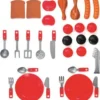 Paradiso Toys Spielzeuggrill 50 Cm Rot/schwarz 30-teilig, Farbe:Rot,Schwarz -Günstiges Laube Lust Geschäft f40ea5728447ce18586d595fc430cc16