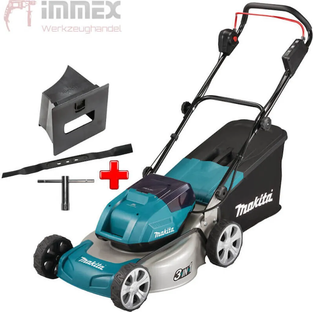 Makita® Akku-Rasenmäher 2 X18V 46 Cm 60 Literl - DLM460Z 11 Makita® Akku-Rasenmäher 2 X18V 46 Cm 60 Literl - DLM460Z – Bild 9