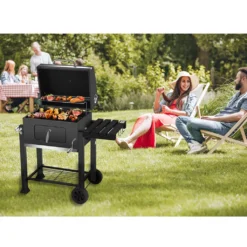 El Fuego Holzkohlegrill Ontario Grillfläche 55x41,5cm -Günstiges Laube Lust Geschäft f4d930b3da5a2d6a625ae7ad63e571ab