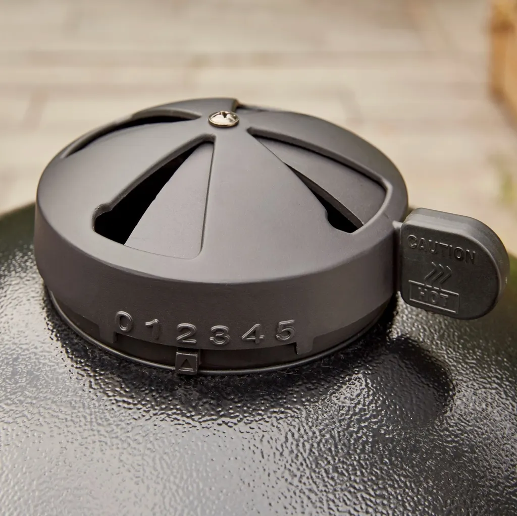 Grill Holzkohlegrill Grillwagen BBQ Barbecue Gusseisen Schwarz GRILLCHEF Kamado 5 Grill Holzkohlegrill Grillwagen BBQ Barbecue Gusseisen Schwarz GRILLCHEF Kamado – Bild 3