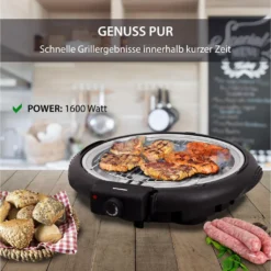 Syntrox STG-1600W 2in1 Elektrogrill Barbecue BBQ Standgrill Grill -Günstiges Laube Lust Geschäft f5b838a8441cda4bec4f325ae0464cdf