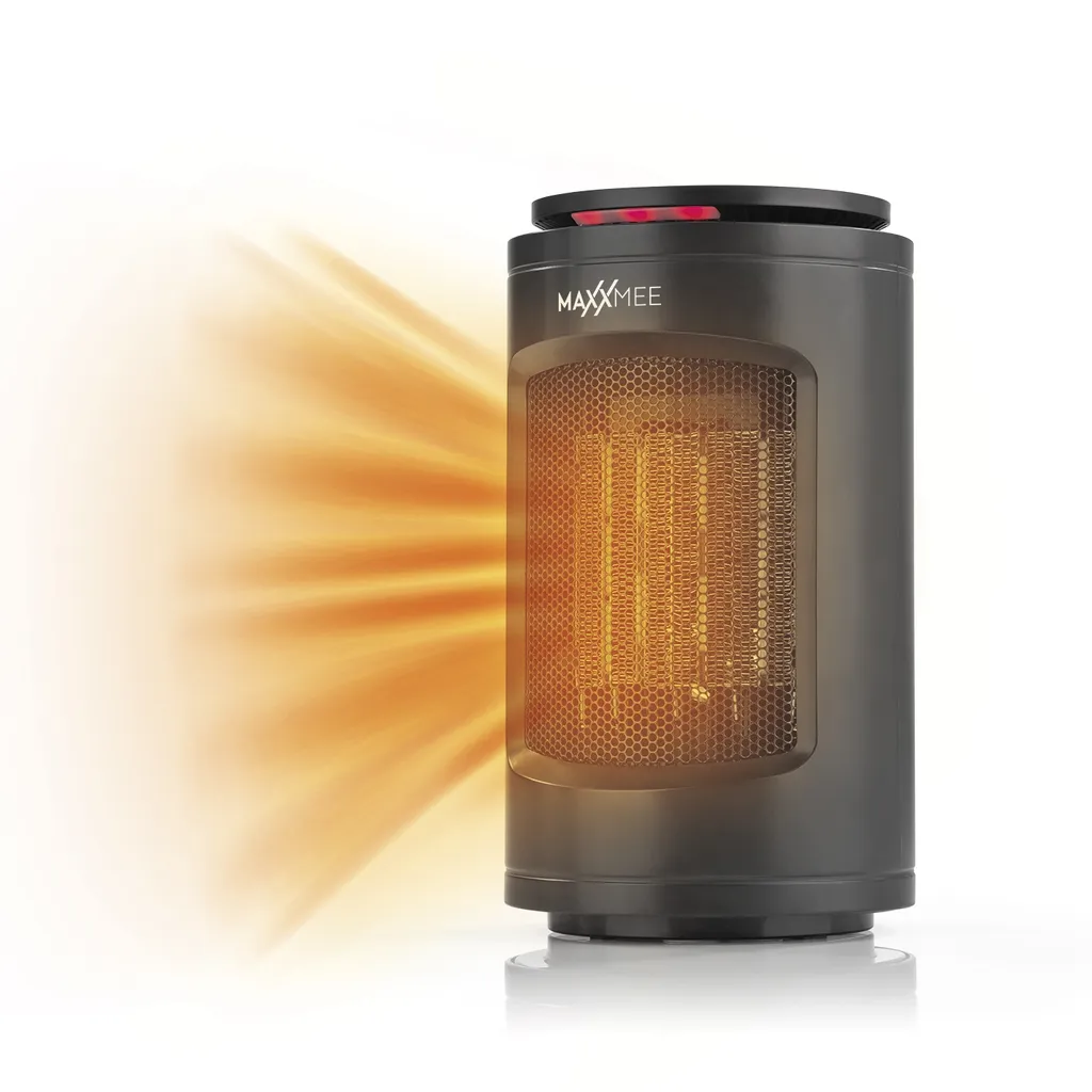 Heizstrahler Standheizstrahler MAXXMEE Tisch-Heizung - 1200W - Schwarz 3 Heizstrahler Standheizstrahler MAXXMEE Tisch-Heizung - 1200W - Schwarz