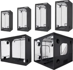 TRAFIKA Growzelt Für Indoor-Anbau 120x120x200cm / GROW TENT / GROW BOX / GROWBOX / GROW SCHRANK / GROWSCHRANK / Indoor Anbauschrank / Hydroponischer Grow Schrank / Mylar Premium 97% Reflexionsvermögen -Günstiges Laube Lust Geschäft f6dc45e6e64d63f0f8245f38987512ae