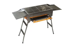Walexo Familien Grill Mangal Inkl. 14 Spieße Aus Edelstahl Mit Klappbaren Füßen Schaschlik Und BBQ Kohlegrill Säulengrill Standgrill -Günstiges Laube Lust Geschäft f73cb675055ff6c0d09e142a1b9362c7
