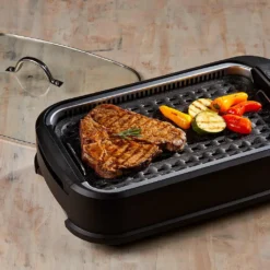 Power XL Smokeless Grill - Tisch-Griller Elektrisch - 1500 Watt - BBQ Elekktrogrill Mit Deckel - Anti-Haft-Beschichtung -Günstiges Laube Lust Geschäft f789c0ee787aa5fa53567d5c6b2bfe9a