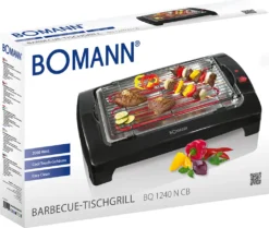 Bomann Elektrogrill / Tischgrill BQ 1240 N CB Grillfläche 35,5x24,5cm -Günstiges Laube Lust Geschäft f86b08caa75f78810541a26709743fbc