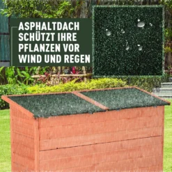 Outsunny Gartenhaus, Gerätehaus Mit 3 Fächern, Geräteschuppen Mit Fachböden, 2 Türen, Asphaltdach, Massivholz Natur 128 X 50 X 82/90 Cm 16 Outsunny Gartenhaus, Gerätehaus Mit 3 Fächern, Geräteschuppen Mit Fachböden, 2 Türen, Asphaltdach, Massivholz Natur 128 X 50 X 82/90 Cm -Günstiges Laube Lust Geschäft f9c24736267f183e968cb81af1c41f04