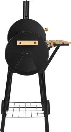 Tectake Holzkohlegrill Smoker Mit Thermometer - Schwarz -Günstiges Laube Lust Geschäft f9d3021cdfbd5262bd74104fdb7b7e13