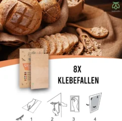 Pestmatic Smarte Mottenfalle X8, Vorratskammer Mottenfänger Für Die Küche, Pheromon Mottenfalle, Mittel Gegen Motten, Lebensmittelmotten Falle, Anti Motten Klebebrettfalle -Günstiges Laube Lust Geschäft f9e49e066c6f1319a435786bd80abf6e