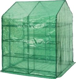 Tectake Foliengewächshaus Mit Quadratischer Grundfläche 143x143x195cm - Grün -Günstiges Laube Lust Geschäft f9e67cbc6639a749c67f90e40937abe9