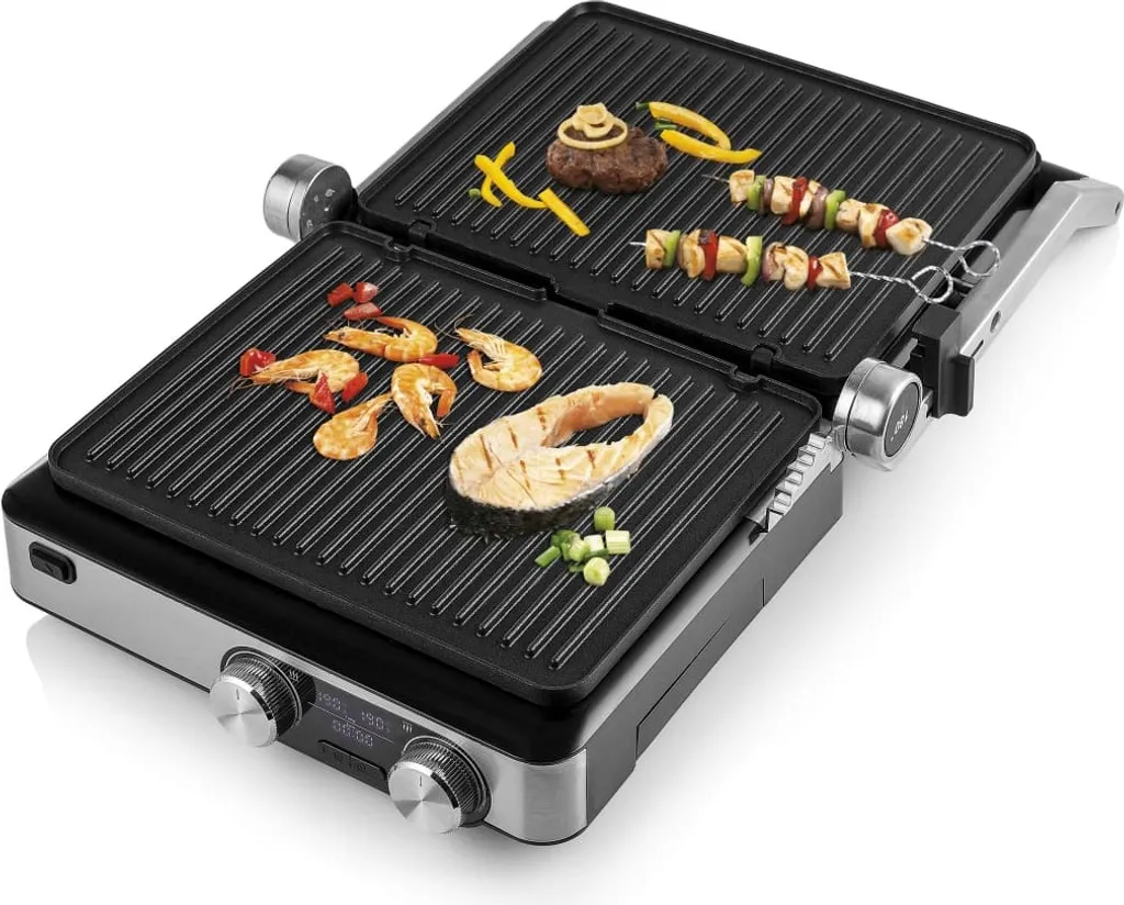 Princess Kontaktgrill Digital Master Pro 2000W Schwarz 7 Princess Kontaktgrill Digital Master Pro 2000W Schwarz – Bild 5
