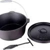 El Fuego Gusseisen-Grilltopf Dutch Oven Ø 29,7 X 10 Cm, 5,6 Liter, Mit 3 Standfüßen -Günstiges Laube Lust Geschäft fb3af5e41906574302ae96927fb986c5