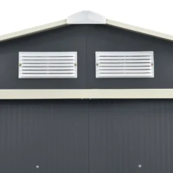 Juskys Metall Gerätehaus XXL Mit Satteldach, Schiebetür & Fundament - 15m³ - 277×319×192 Cm - Anthrazit - Geräteschuppen Gartenhaus Garten Schuppen 22 Juskys Metall Gerätehaus XXL Mit Satteldach, Schiebetür & Fundament - 15m³ - 277×319×192 Cm - Anthrazit - Geräteschuppen Gartenhaus Garten Schuppen -Günstiges Laube Lust Geschäft fcb3bf32ca6d00209731b81acc7d673a