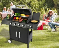 El Fuego Gasgrill "San Angelo" 4 +1 Brenner -Günstiges Laube Lust Geschäft fd2b865d86d62399cff08cde7cfcda1b